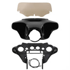 Batwing Inner Outer Fairings Windscreen for Harley Touring Electra Glide (1996–2013)