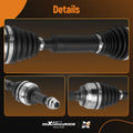 CV Axle Shaft for Chevrolet Silverado 1500 4WD (2009–2018)