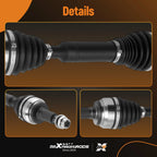 CV Axle Shaft for Chevrolet Silverado 1500 4WD (2009–2018)