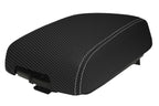 Console Lid Armrest Cover for Mitsubishi Montero (2001–2006) Carbon Fiber
