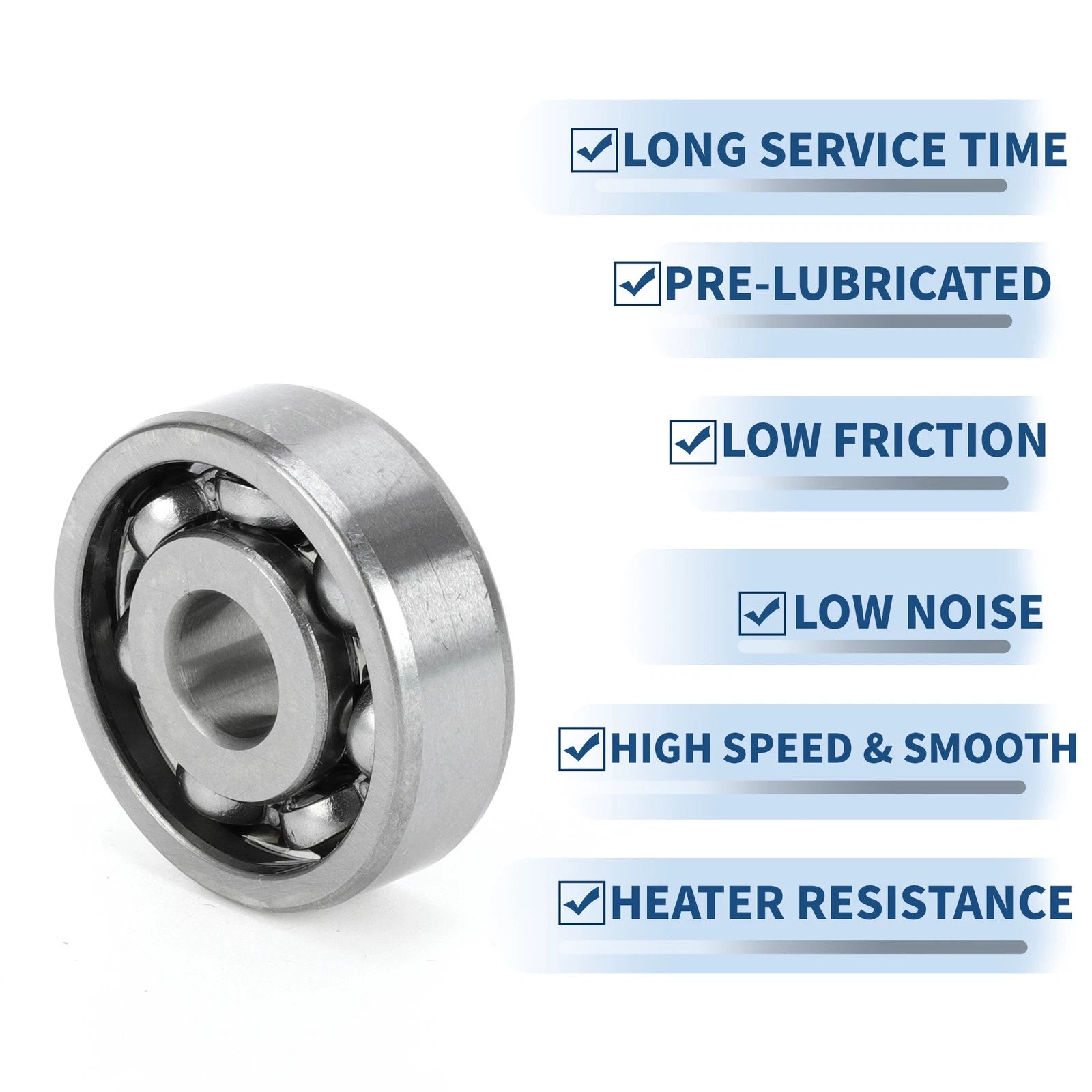 Deep Groove Ball Bearing 10x35x11mm for Scooter Skateboard (6300)