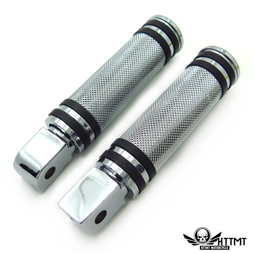 Diamond Chrome Footpegs for Yamaha Road Star Warrior (2002–2009)