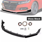 Front Bumper Lip Spoiler Splitter for Honda Accord Sport (2018–2020)