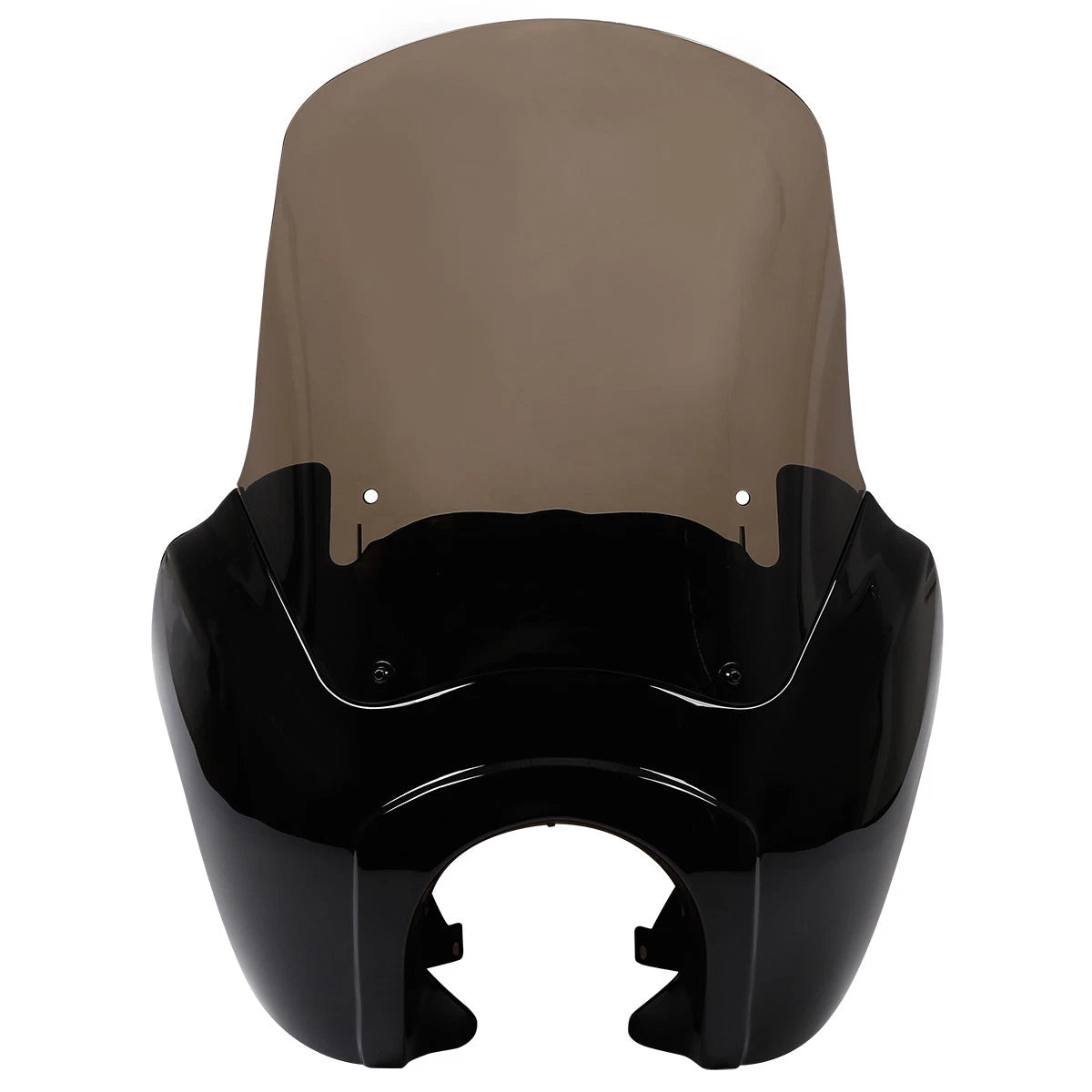 15" Black Front Fairing Windshield for Harley Dyna Super Wide Glide