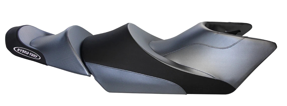 Hydro-Turf Seat Cover for Yamaha FX Cruiser HO / SHO (2012–2013) Black Silver Carbon