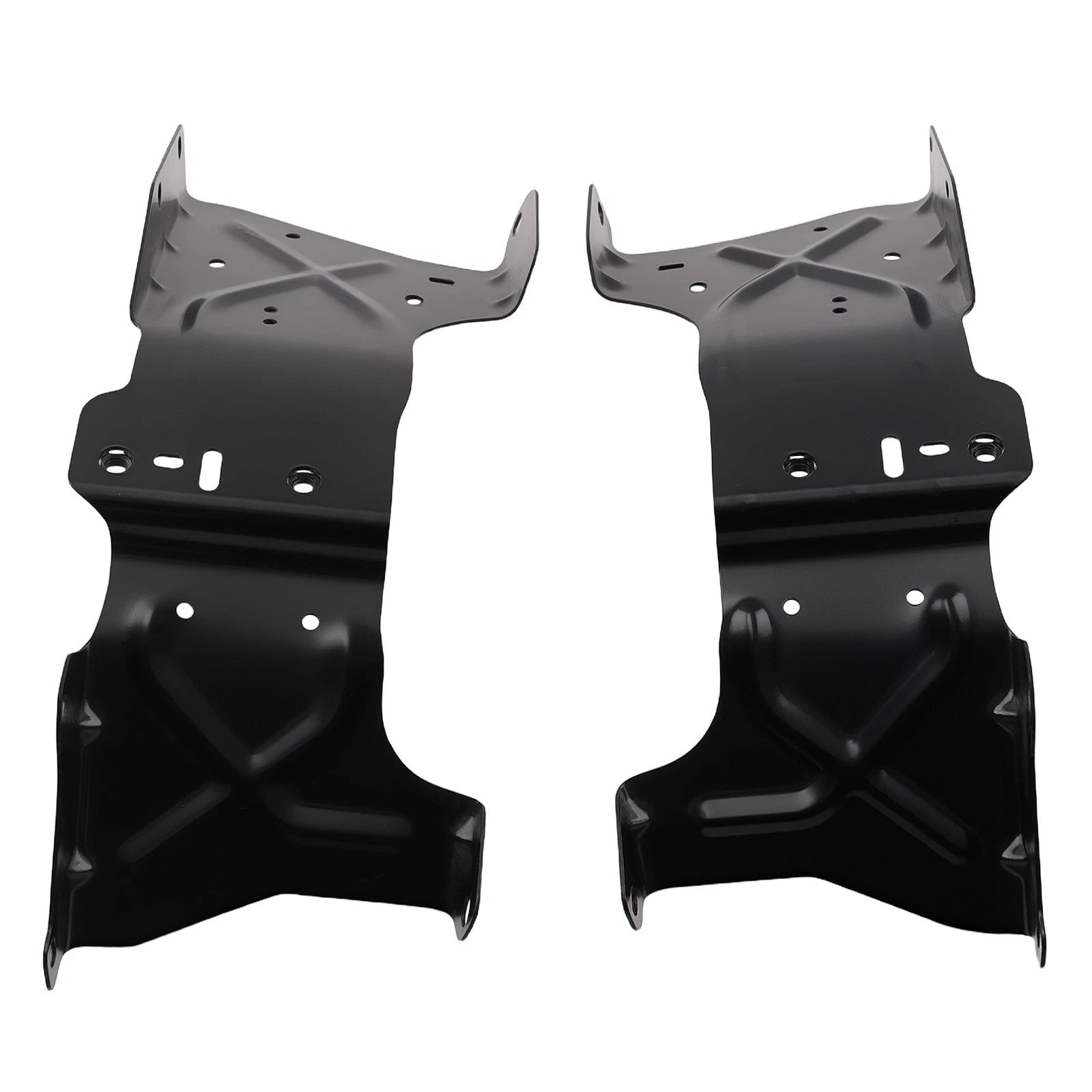 Rear Left Bumper Bracket for Ram 2500 3500 (2019–2024) 68451115AA Black Steel