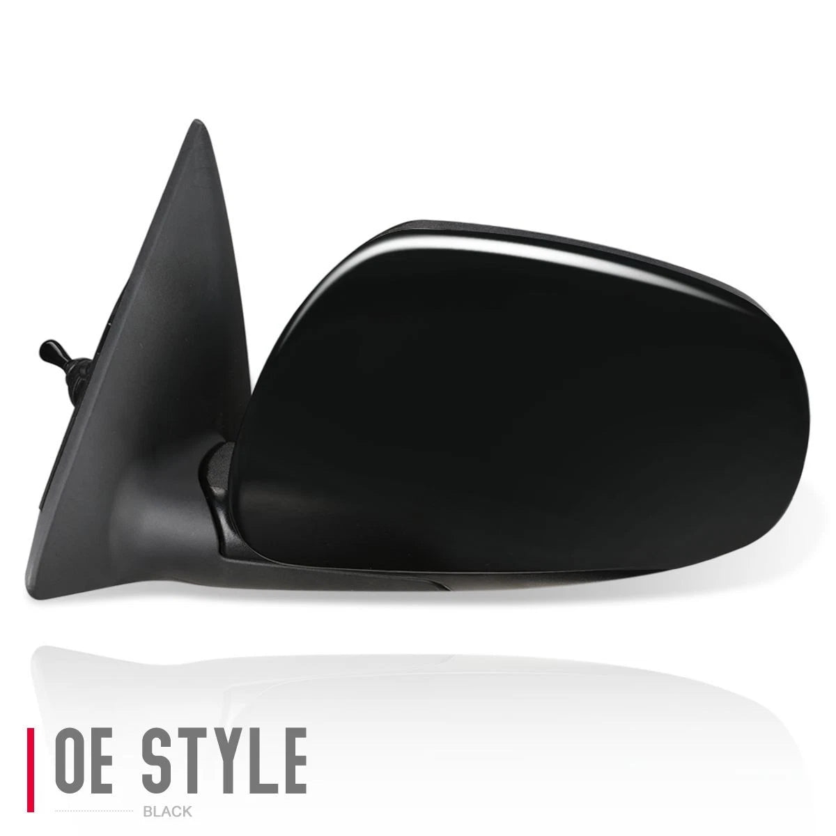 OE Style Manual Side View Door Mirror Left for Kia Forte Koup (2010–2013) KI1320165