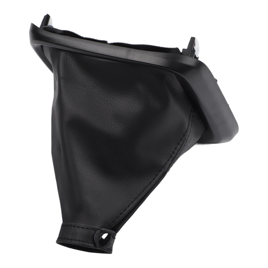 Gear Lever Cover for Fiat II (2015) Black Leather