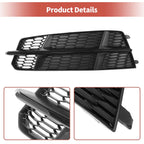 1pc Fog Light Grill for Audi A6 C7 S-Line (2012–2018) No. 4G0807681AN Black