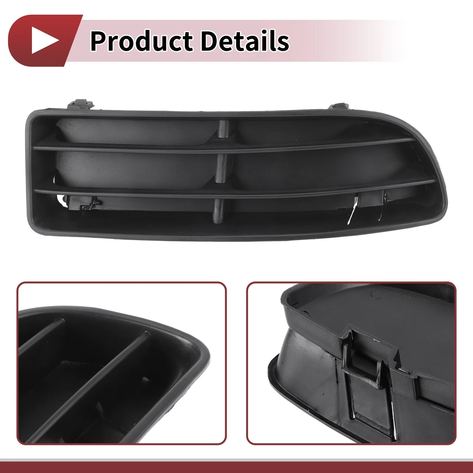 1 Pc Fog Light Grill for Volkswagen Jetta (1999–2005) No. 1J5853666C