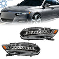 Pair of LED Headlights for Honda Accord Hybrid Touring (2021–2022)