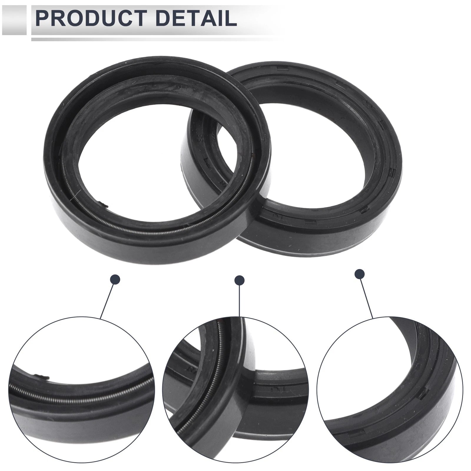 Set of 5 Oil Seal Rotary Shaft Seal TC Ring Nitrile Rubber 28x38x8mm