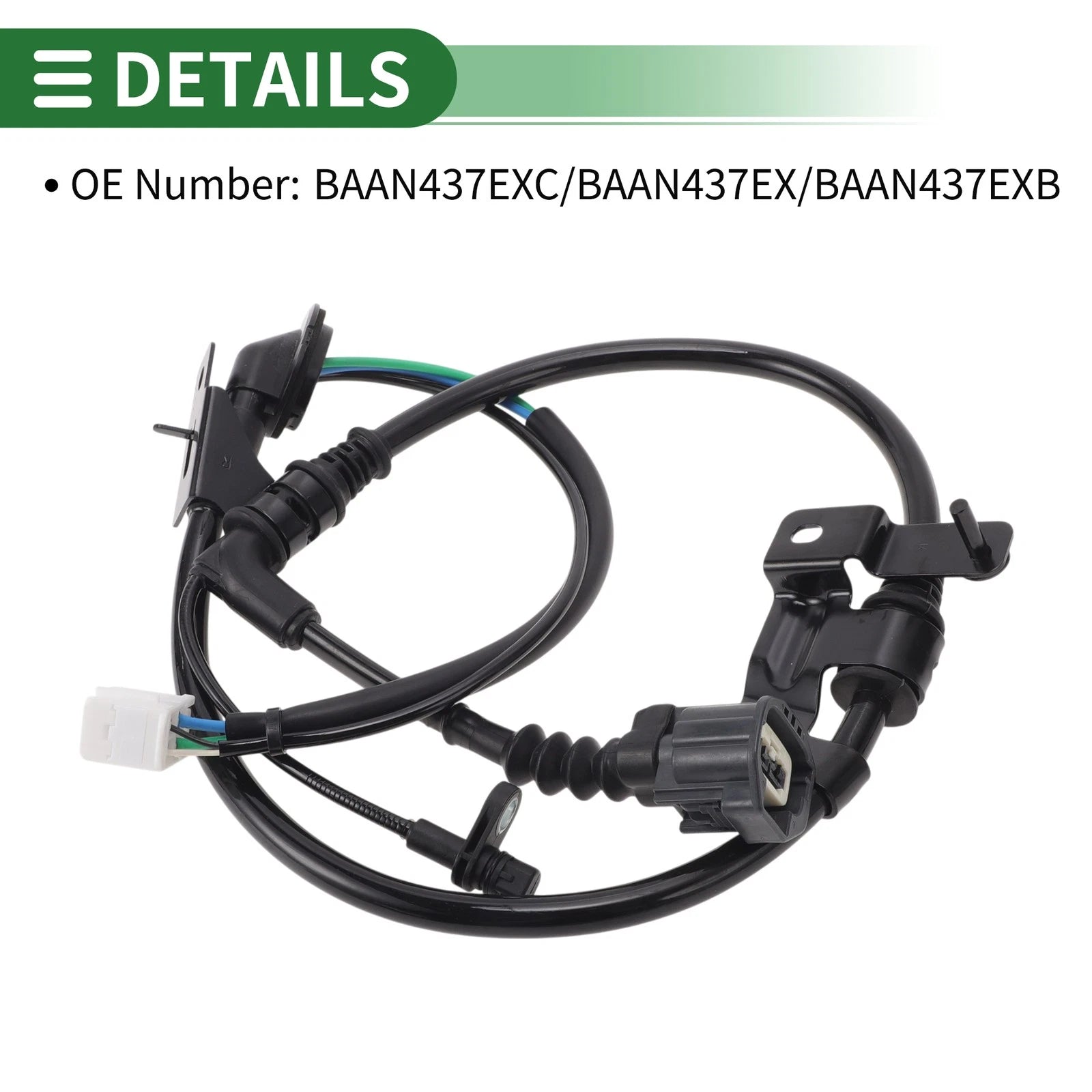 ABS Wheel Speed Sensor for Mazda 3 (2018) No.BAAN437EXC/BAAN437EX