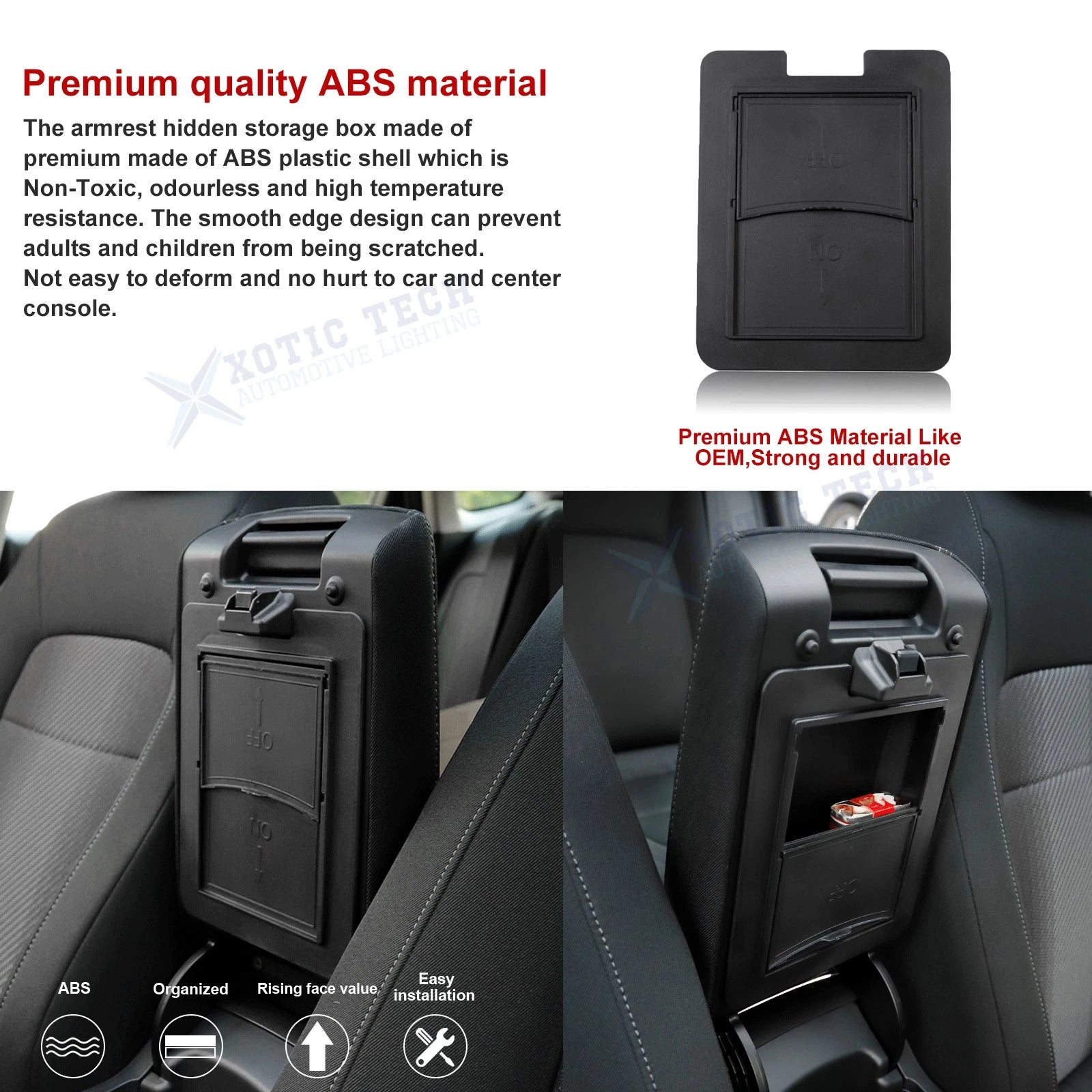 Hidden Storage Organizer Tray for Honda Civic (2022-2025)