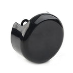 Black Smooth Horn Cover for Harley Softail FLHX FLT FLHT Dyna Bad Boy