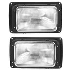 Set of 2 Headlights with Bulbs for Mack CH613 (1990–2017)