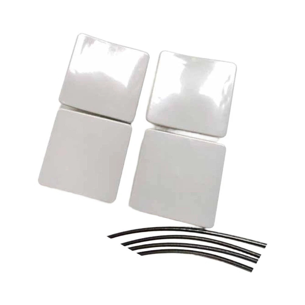 Set of 4 Side Panel Trim Cap Covers for Mercedes-Benz W202 (1994–2000)