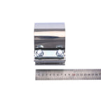2Pcs 3" T304 Stainless Steel Butt Joint Band Exhaust Clamp for Universal