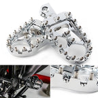 Wide Foot Peg MX Style Footrest for Harley Dyna Sportster (2004–2023)