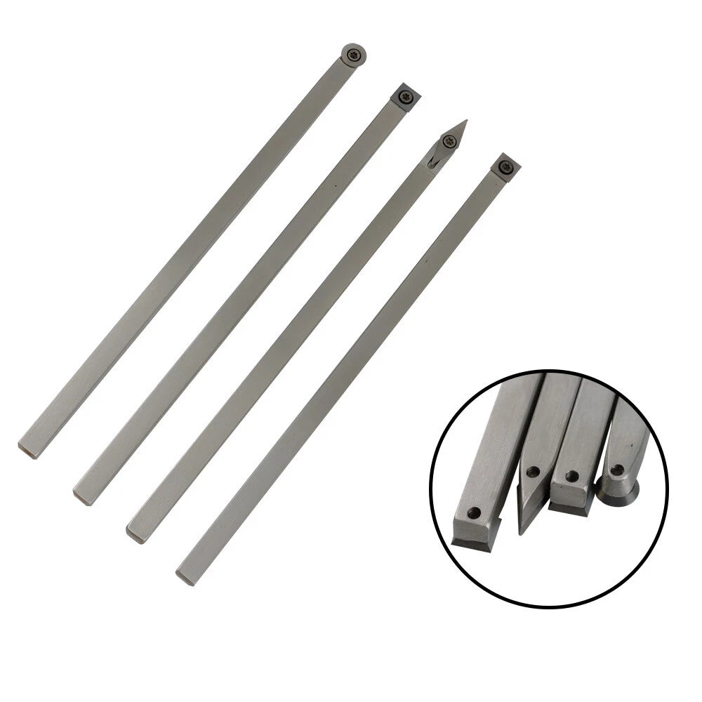 Set of 6 Carbide Lathe Turning Tools for Lathe Finisher