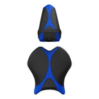 Rider Driver Passenger Seat for Yamaha YZF R6 (2017–2022) Black Blue