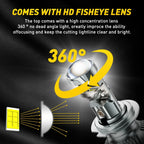 2X H7 LED Headlight Bulbs