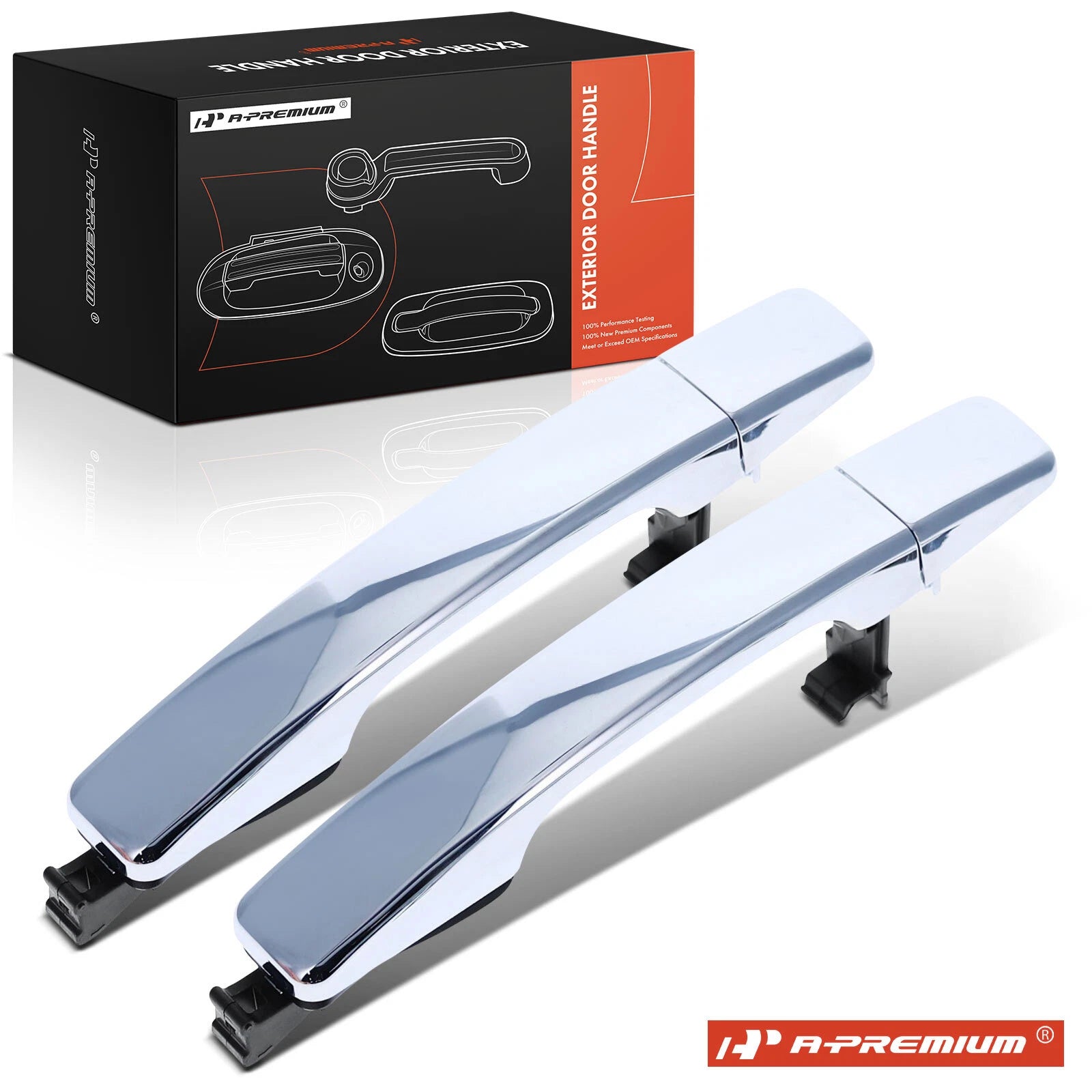 2X Rear Exterior Door Handle for Kia Soul (2014–2022)