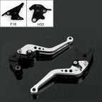 Short Brake Clutch Levers for Honda CBF1000 (2010–2013), VFR1200F (2016–2017) Silver T9