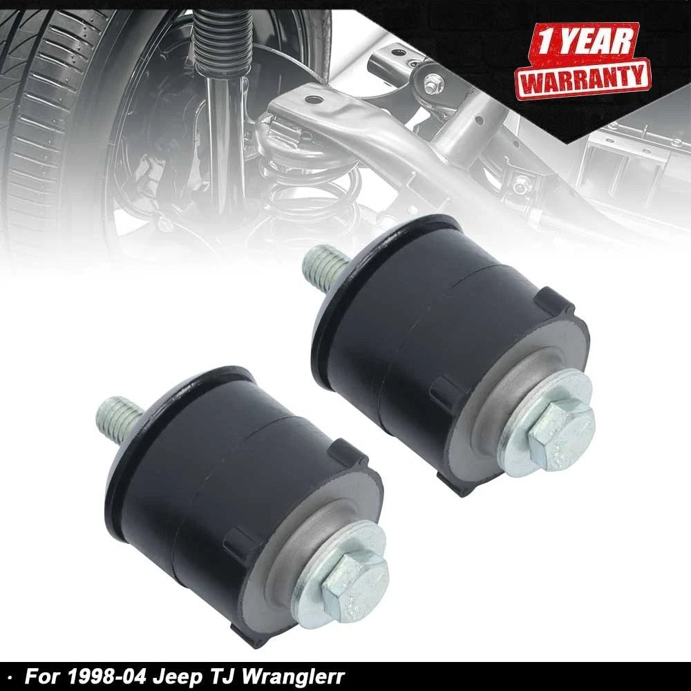 2Pcs Body Mount Kit for Jeep Wrangler TJ (1998–2004)