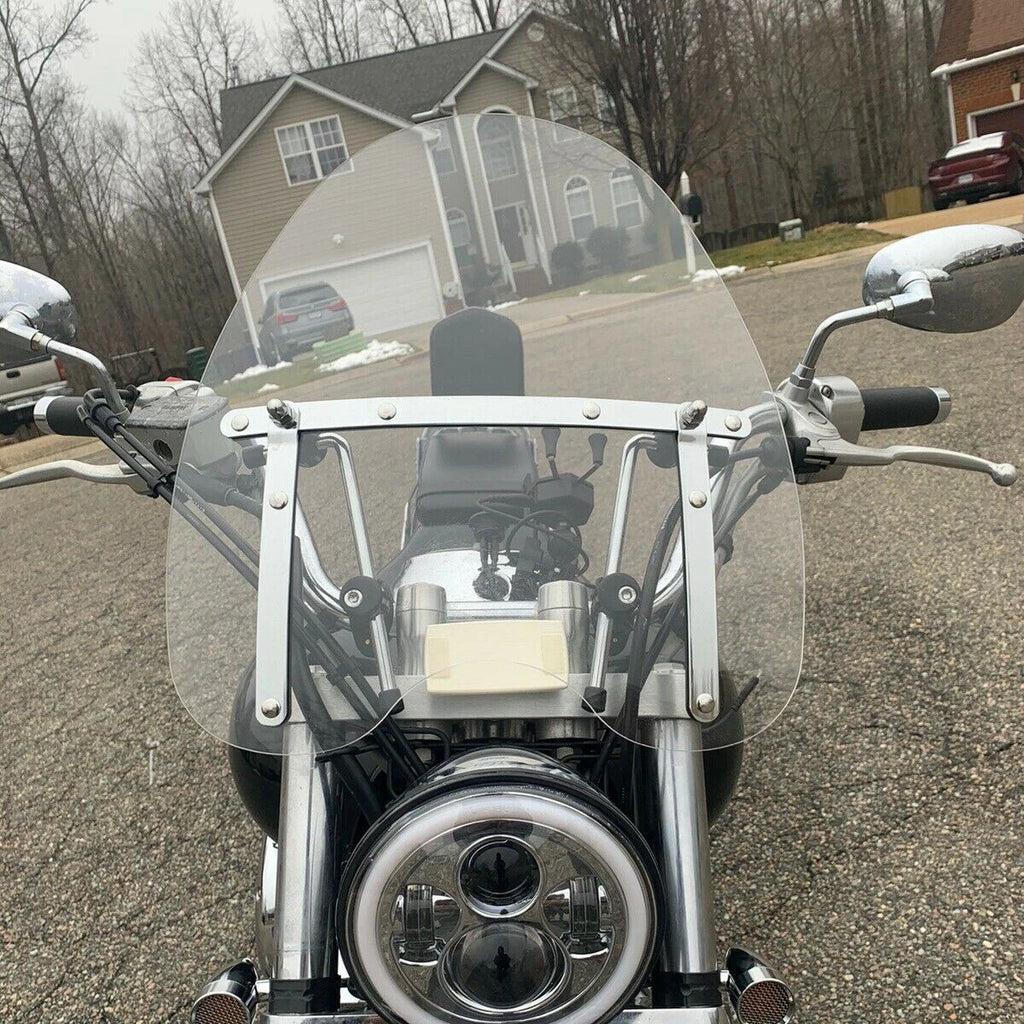 18"x16" Clear Windshield for Suzuki Savage Intruder Volusia Boulevard (1996–2004)