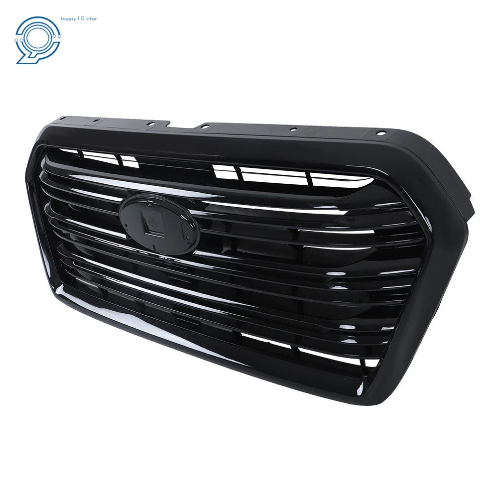 Front Bumper Upper Grille for Subaru Ascent (2019–2022) Glossy Black