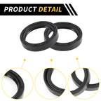 Set of 5 Oil Seal Rotary Shaft Seal NBR Rubber 40x50x10mm for Various Models