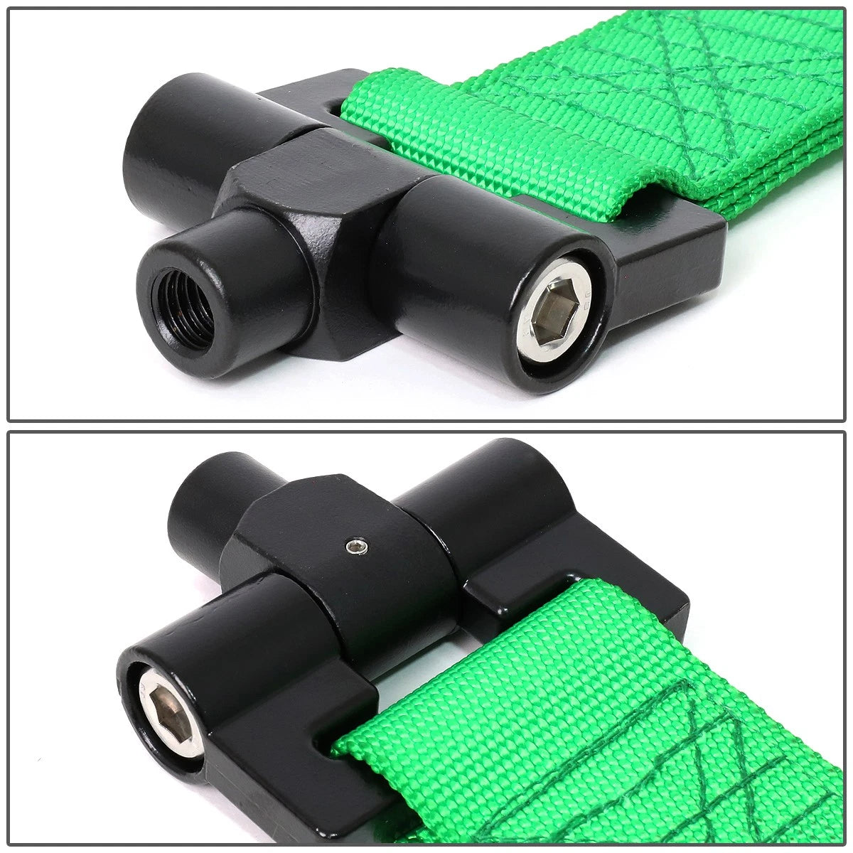 Tow Hook Strap for BMW E30 3-Series (1984–1992) - NRG Innovations TOW-E30GN