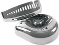 S&S Cycle Slasher Air Cleaner Cover for Harley Davidson (2017–2023) - Chrome 17-0004