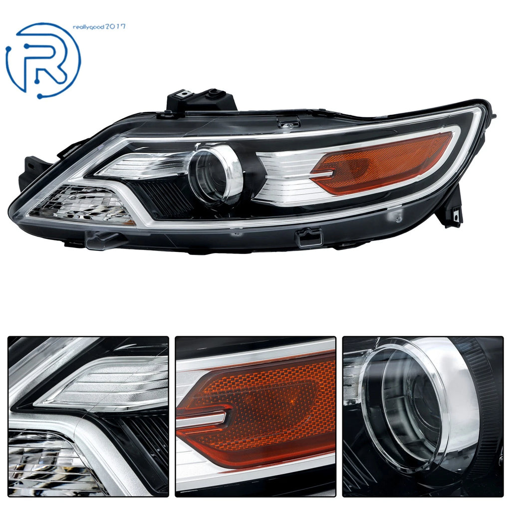 Chrome HID Xenon Projector Headlight Left for Ford Taurus SHO (2010–2012)