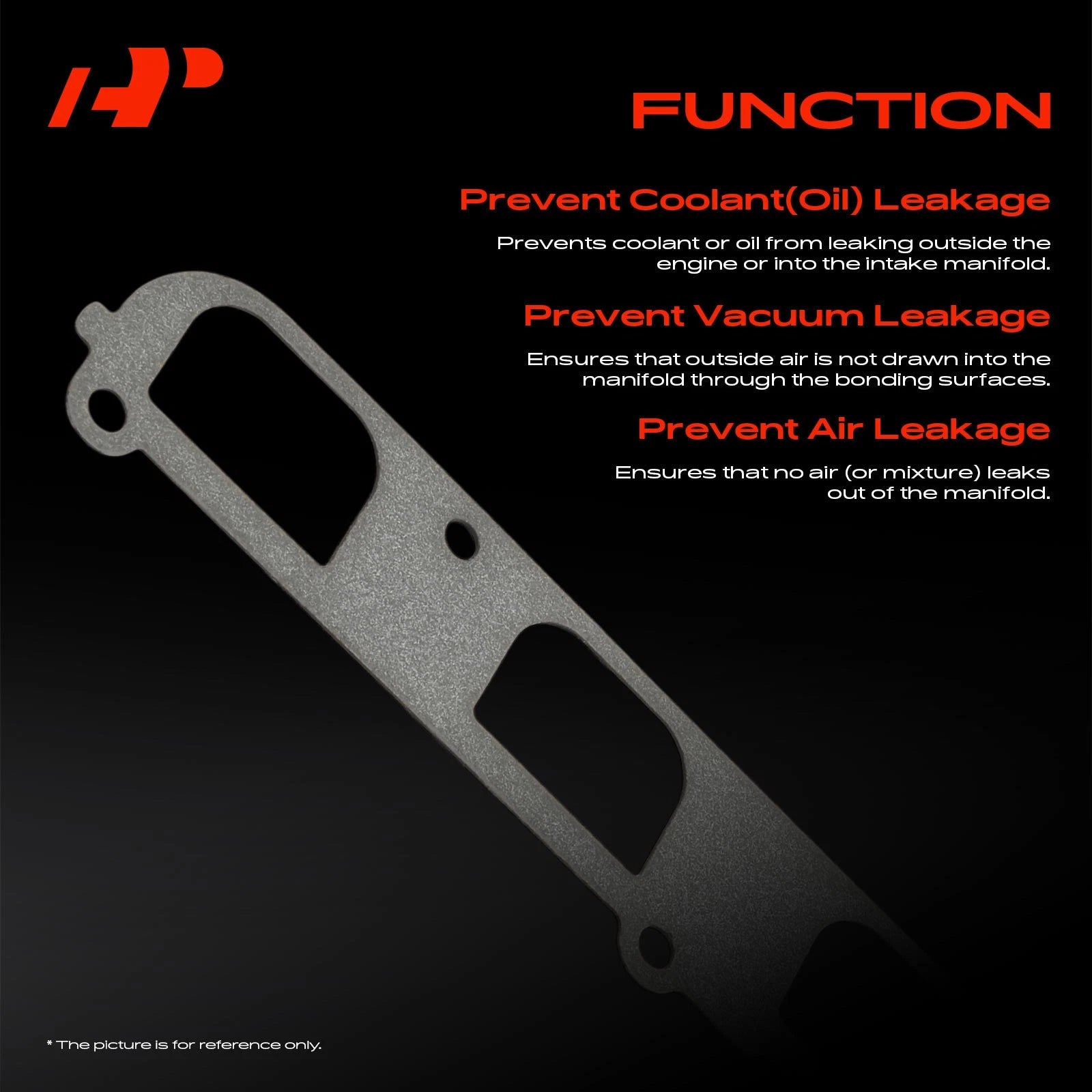 Lower Engine Intake Manifold Gasket for Hyundai Sonata, Kia Optima (2011–2019)