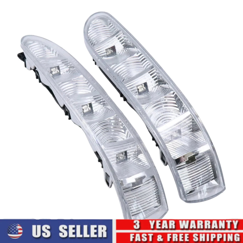Left Right Side Mirror Turn Signal Lights for Mercedes-Benz S/CL-Class (2000–2006)