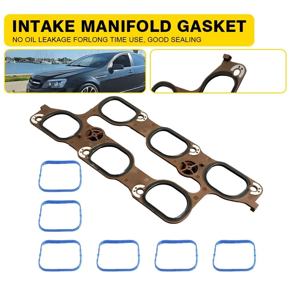 Intake Manifold Gasket Set for GMC Terrain 2010–2017 3.6L 3.0L EV