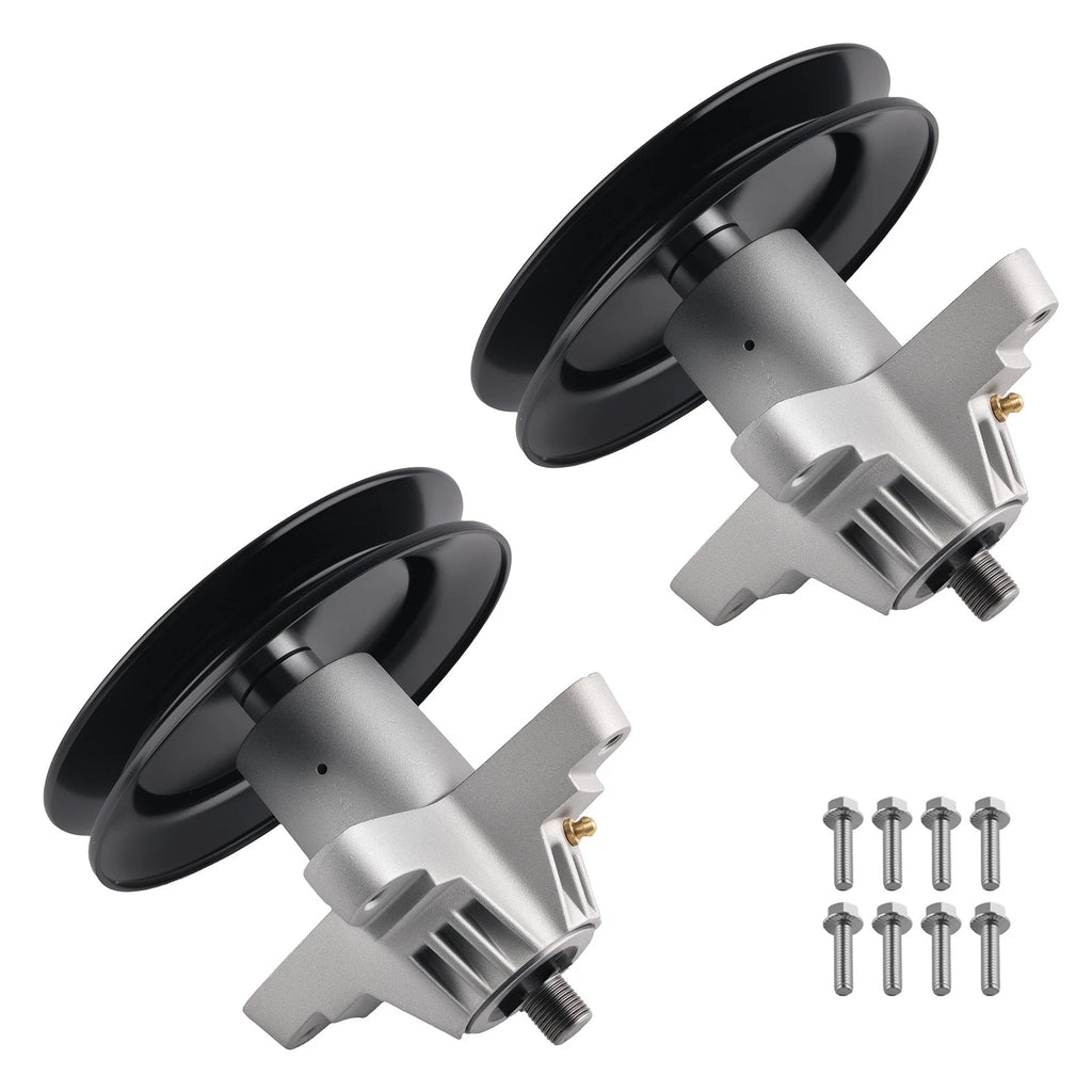 2X Spindle Assembly for MTD LX 420/LX 425 (2006–2007) 918-04456 918-04461