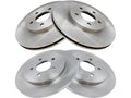 Set of 2 Front and Rear Brake Rotors for Mazda Tribute (2005–2006, 2008) QN552DD
