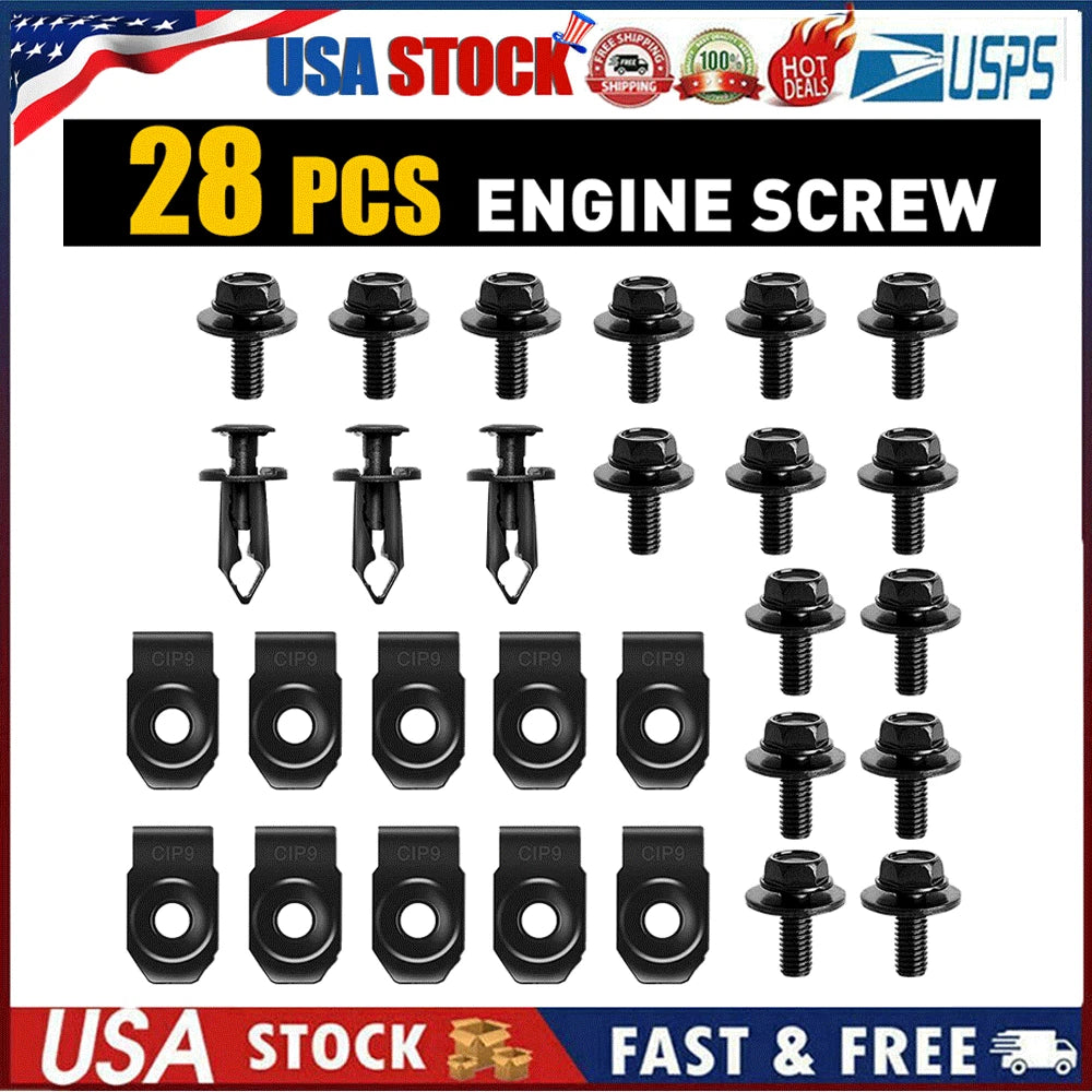 Engine Splash Shield Guard Kit for Make Model
