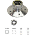 Set of 2 Wheel Hubs for MB Mercedes SLK Class