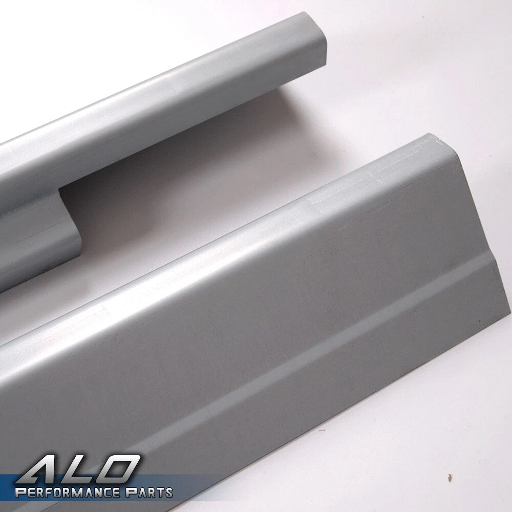 Rocker Panels for Chevy Silverado GMC Sierra Crew Cab (2001–2007) Black