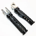 Black Front Foot Pegs for Suzuki GSXR 600 750 1000 Hayabusa GSX-R 1300R (2000–2023)