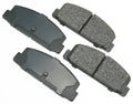 Set of 4 Rear Disc Brake Pads for Mazda 6 RX-7 (2003–2005, 1990–1995) ACT482