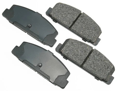 Set of 4 Rear Disc Brake Pads for Mazda 6 RX-7 (2003–2005, 1990–1995) ACT482