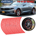 Reflective Vinyl Wheel Rim Decal Tape Stripe for Chevy (2014–2020)