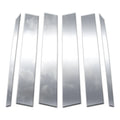 Stainless Steel Pillar Post Covers for 2016-2022 Lexus RX 6 Pieces