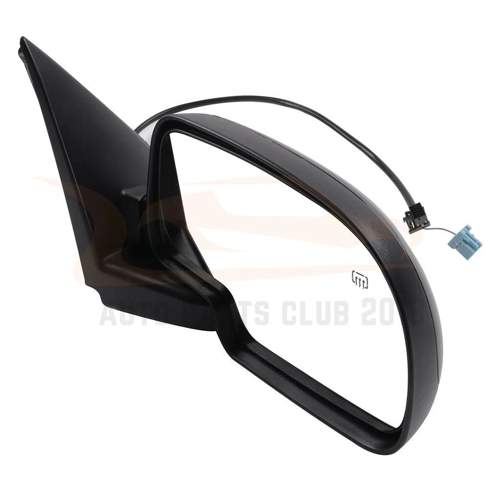 Passenger Side Power Heated Black Exterior Mirror for Chevy GMC (2003-2006)