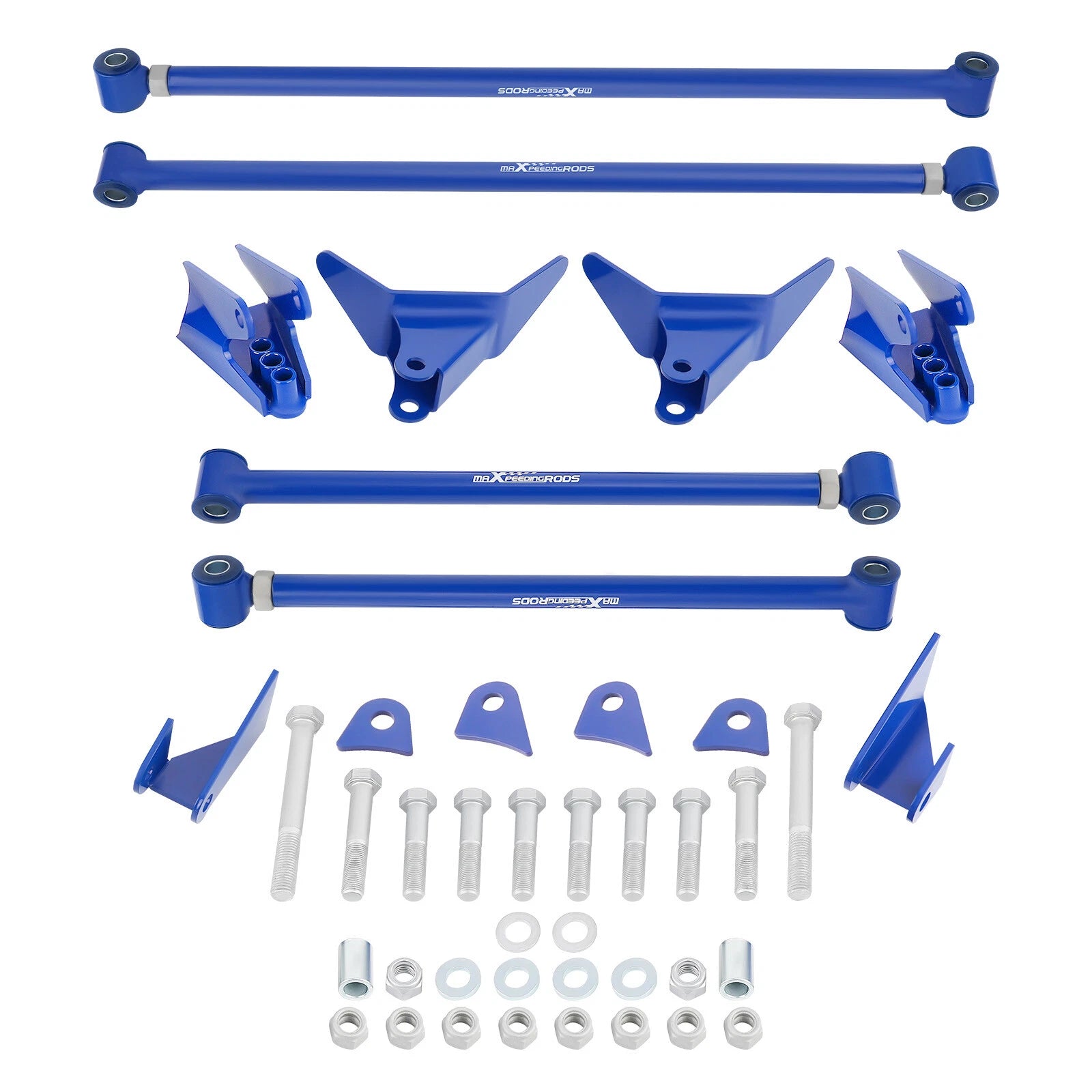 Rear Triangulated 4 Link Kit for Chevrolet S10 (1994–2004) - Welded Brackets